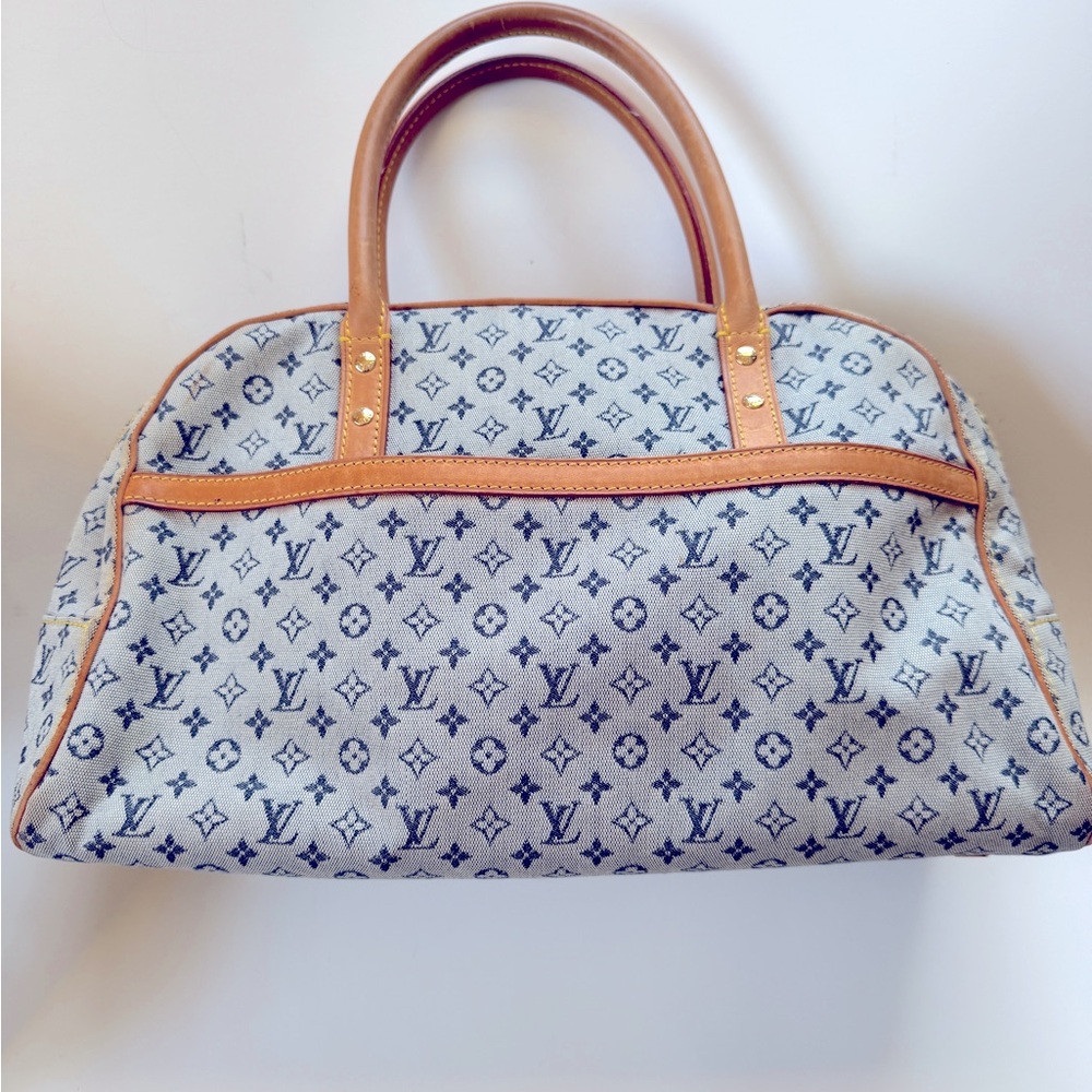 Louis Vuitton  Navy Monogrammed Canvas